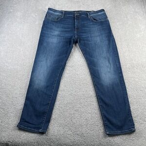 Mavi‎ Jeans Mens 38x30 Blue Jake Slim Skinny Leg Dark Wash Stretch Denim